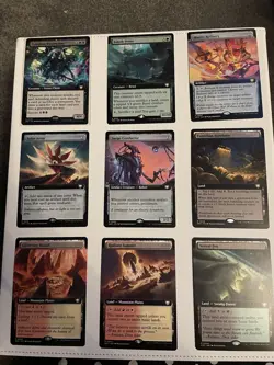 Magic The Gathering Edge Of Eternities EoC commander bundle. X9 cards non foil - Image 2