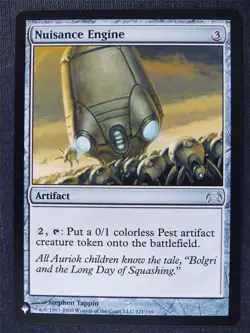 Nuisance Engine - Mtg Magic Cards #1RK - Image 1