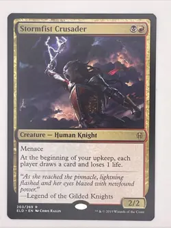 Stormfist Crusader Throne of Eldraine Regular - Image 1