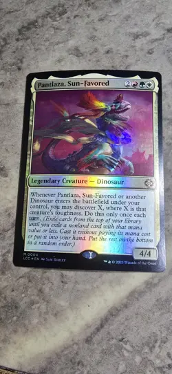 Pantlaza, Sun-Favored Commander: the Lost Caverns of Ixalan Foil Mythic MTG NM - Image 1