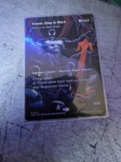 Venom, King in Black (Borderless) 0022 Marvel Spider-Man Mythic Skithiryx Blight - Image 1