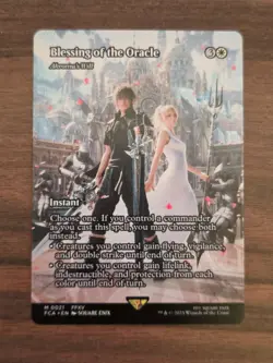 Blessing of the Oracle - (Showcase) Final Fantasy: Through the Ages Regular - Image 1