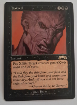 Hatred LP Exodus MTG Magic the Gathering Reserved List - Image 1