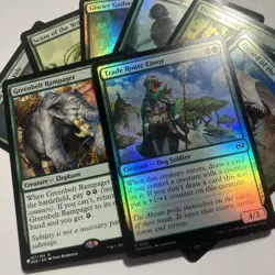 MTG Lot Of 12-15 Green Mix Creatures Forest NM No Duplicates Bundle And Save! - Image 1