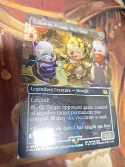 MTG Stiltzkin, Moogle Merchant Chocobo Track Foil Final Fantasy - Image 1