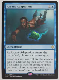 Arcane Adaptation x1 Ixalan Magic the Gathering MTG LP/NM - Image 1