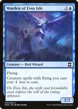 1x Warden of Evos Isle NM Eng MTG - Eternal Masters - Image 1
