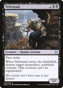 1x Nekrataal NM Eng MTG - Eternal Masters - Image 1