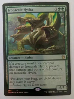 Ironscale Hydra Theros Beyond Death Foil - MTG RARE - Image 1