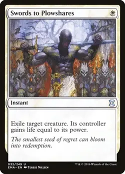 1x Swords to Plowshares NM Eng MTG - Eternal Masters - Image 1