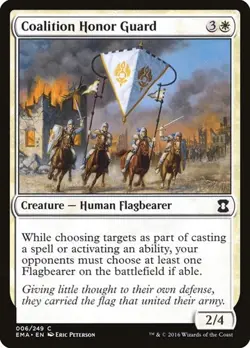 1x Coalition Honor Guard NM Eng MTG - Eternal Masters - Image 1