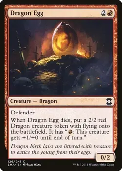 1x Dragon Egg NM Eng MTG - Eternal Masters - Image 1
