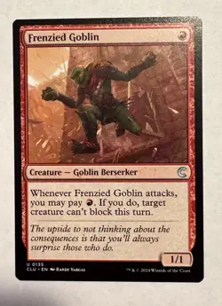 Frenzied Goblin - NM, English Magic the Gathering MTG Ravnica: Clue Edition - Image 1