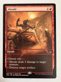 Abrade [Game Day & Store Championship Promos] (GAME) - MTG - Image 1