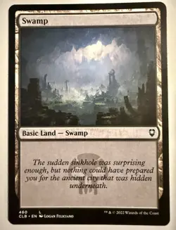 Swamp (460) [Commander Legends: Battle for Baldur's Gate] Magic MTG - Image 1