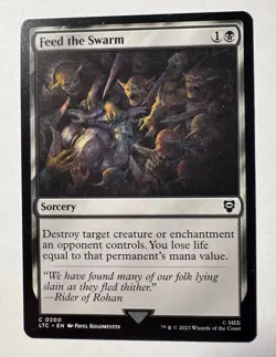 Feed the Swarm #200 | NM Near Mint | LTC Lord of the Rings Magic MTG - Image 1