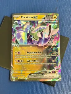 ⭐Miraidon EX Future Holo 122/162 Temporal Forces Pokemon TCG Card - Image 1
