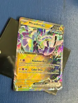 ⭐Miraidon EX Future Holo 122/162 Temporal Forces Pokemon TCG Card - Image 2