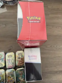 Pokemon TCG Prismatic Evolutions Elite Trainer Box (2), Pokeball + 8 Tins! - Image 4