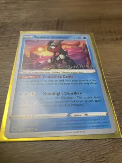 Radiant Greninja 046/189 2023 World Championships Astral Radiance NM Pokemon - Image 1
