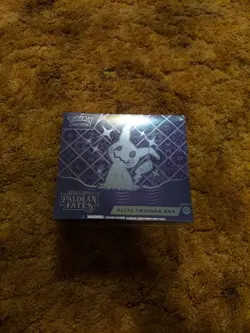 Nintendo Pokemon TCG Scarlet & Violet Paldean Fates Elite Trainer Box - 9 Packs 820650856181 - Image 1