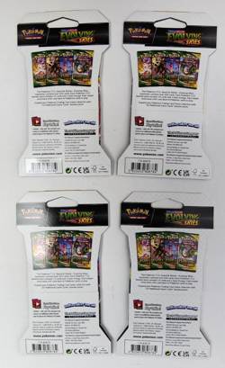 Pokemon Evolving Skies Sleeved Sealed Booster Art Set 4 Packs - Factory Sealed - Image 2