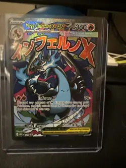 Mega Charizard X EX 023 Black Star Promo Mega Evolutions Pokemon TCG NM - Image 1