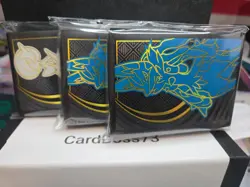 3 Pokemon ETB Sleeves Lot - 2x Mega Evolution Lucario & 1x Gardevoir Sealed - Image 2