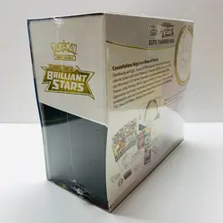 Pokemon Brilliant Stars Elite Trainer Box Sword & Shield ETB Factory Sealed - Image 3