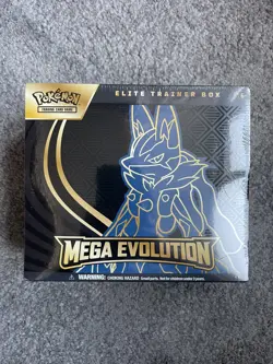 Pokemon TCG Mega Evolution Lucario Elite Trainer Box ETB SEALED - Image 1