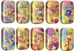 Pokemon TCG 151 Mini Tin Collection 10 Pack Sams Club Exclusive Fast Shipping - Image 1