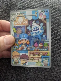 Pokemon TCG Vanillish Paradox Rift 190/182 Holo Illustration Rare - Image 3