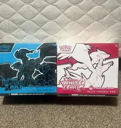 Pokemon Center Black Bolt & White Flare Elite Trainer Box ETB Set - SEALED✅ - Image 1