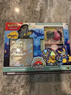 Pokemon TCG World Championship Deck 2024 Honolulu Regidrago Evan Pavelski - Image 1