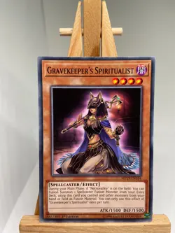 Gravekeeper's Spiritualist - 1st Edition MP19-EN164 - NM - YuGiOh - Image 1