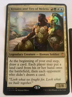 1xOversive Card - Kynaios and Tiro of Meletis - MTG - Commander - NM - Image 2