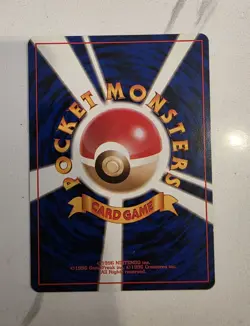 Squirtle Team Rocket Japanese Pocket Monsters Pokemon Card No 007 - NM! - Image 2