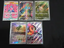 Pokemon TCG Mixed Lot - 5 cards - full art (includes 2 promos!)holo/reverse holo - Image 1