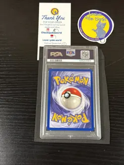 PSA 9 Dark Machoke 40/82 1st Edition Team Rocket 2000 Pokemon Card - Image 3