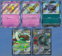 Pokemon Paldean Fates Black Star Promo Lot of 5 Cards 069 070 071 072 073 NM-MT - Image 1