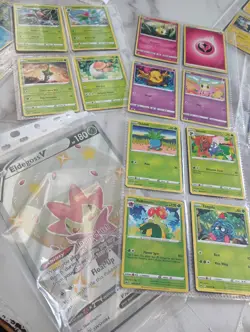 Pokemon TCG Over 100 Cards Mixed Lot Collectible Trading Cards - Image 5