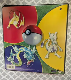 POKEMON TRADING CARD GAME 3 RING BINDER ULTRA PRO CARD HOLDER ALBUM USED 151 - Image 2