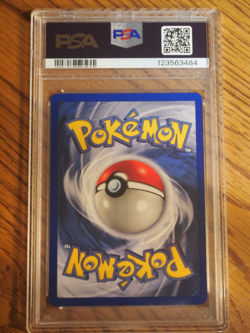 Pokemon 1999 1st Edition Shadowless Base Red Cheeks Pikachu card, PSA 8.5 - Image 3