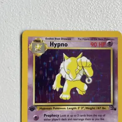 Pokemon TCG Hypno Fossil Holo Card 1st Edition Rare 8/62 LP - Image 4