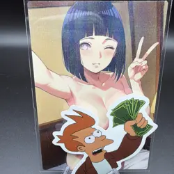 Hinata Hyuga Anime Waifu Card Doujin ACG Goddess Holo - Image 2