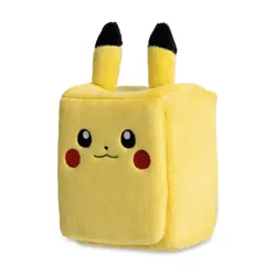Pikachu Plush Deck Box Pokemon Trading Card Game TCG Scarlet Violet Nintendo New - Image 1
