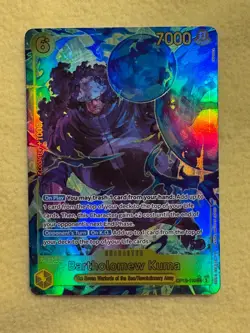 OP12-110 Bartholomew Kuma SEC Alt Art AA One Piece Card Game TCG CCG English - Image 1