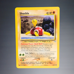 1995-2000 POKEMON TCG SHUCKLE #51/64 NEO-REVELATION COMMON TRADING CARD TC - Image 1