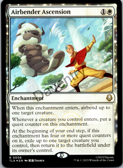 Airbender Ascension (6) - MTG Avatar: The Last Airbender (TLA) FOIL - Image 1