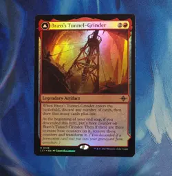 Brass's Tunnel-Grinder Foil Lost Caverns of Ixalan Magic The Gathering NM - Image 1